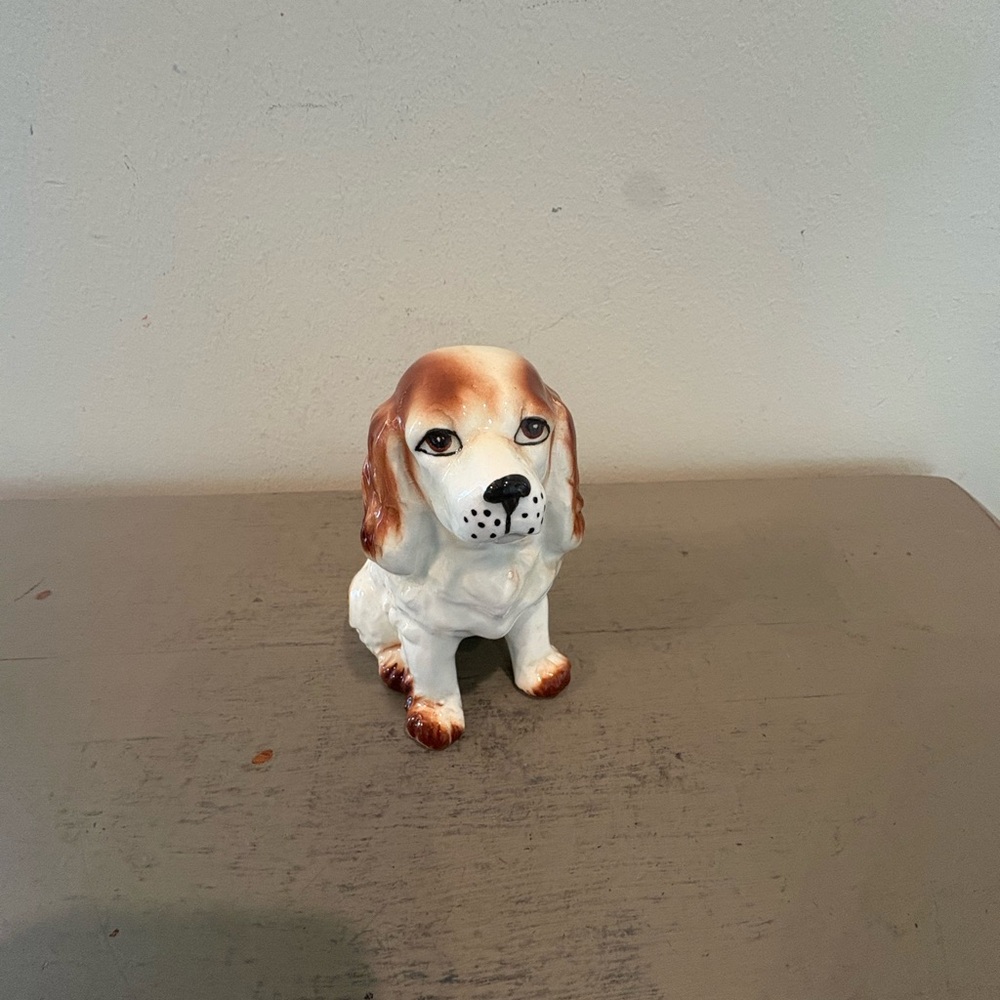VTG Japan Ceramic Cocker Spaniel Dog Figurine
